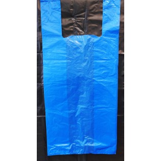 Пакет Майка ПНД синяя  32*68  (50шт)